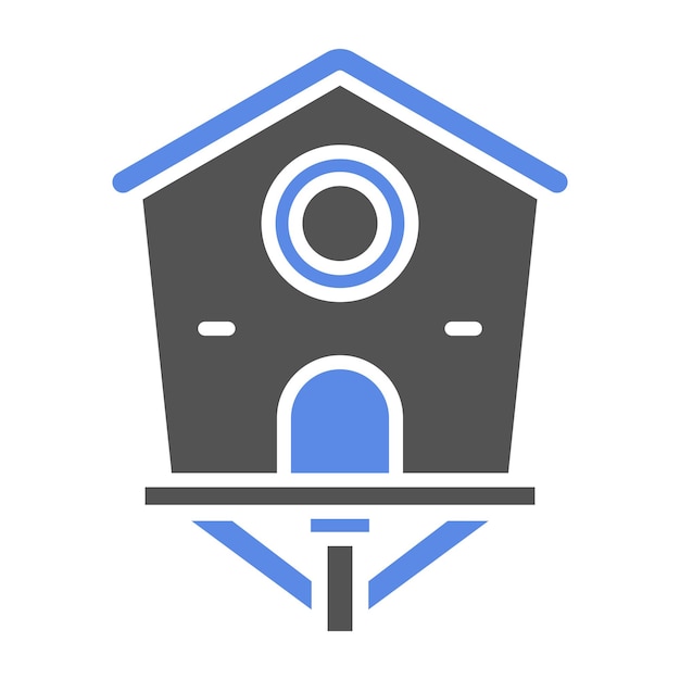 Estilo del icono de la casa de los pájaros