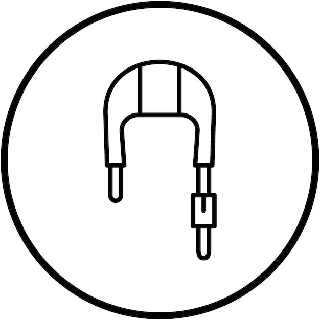 Estilo del icono del casco de diseño vectorial