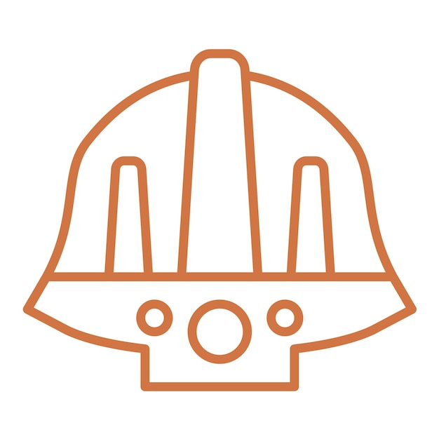 Estilo del icono del casco