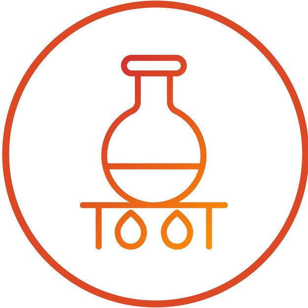 Estilo del icono del catalizador de contenido de diseño vectorial