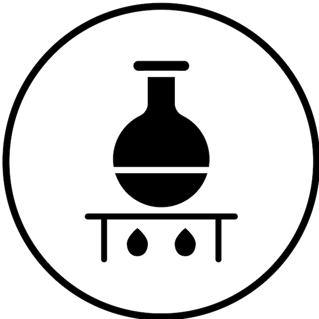 Estilo del icono del catalizador de contenido de diseño vectorial