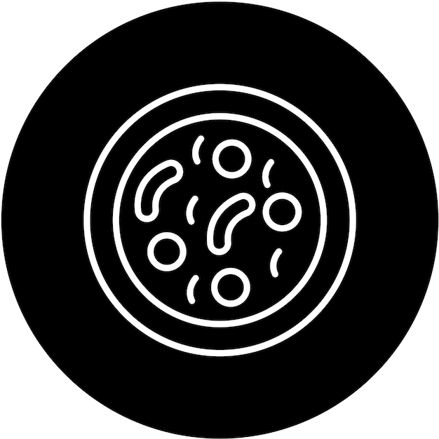 Estilo del icono de las celdas de diseño vectorial