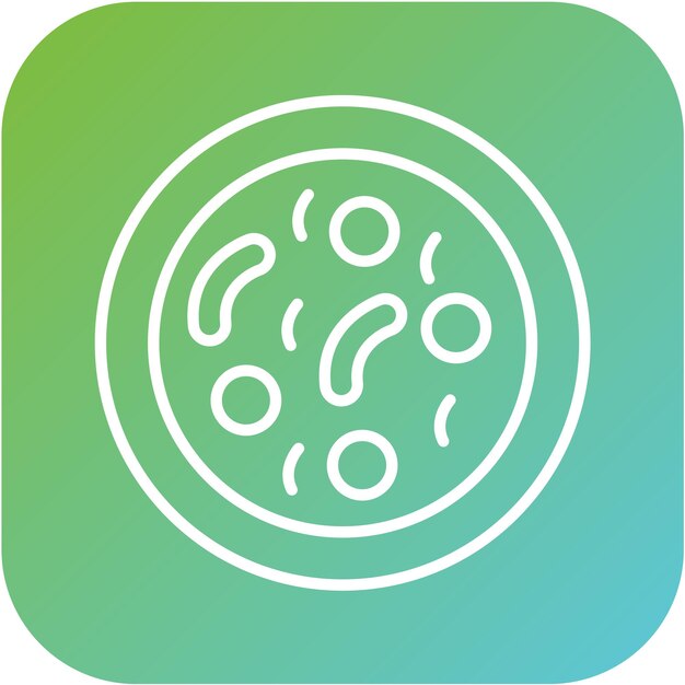 Estilo del icono de las celdas de diseño vectorial