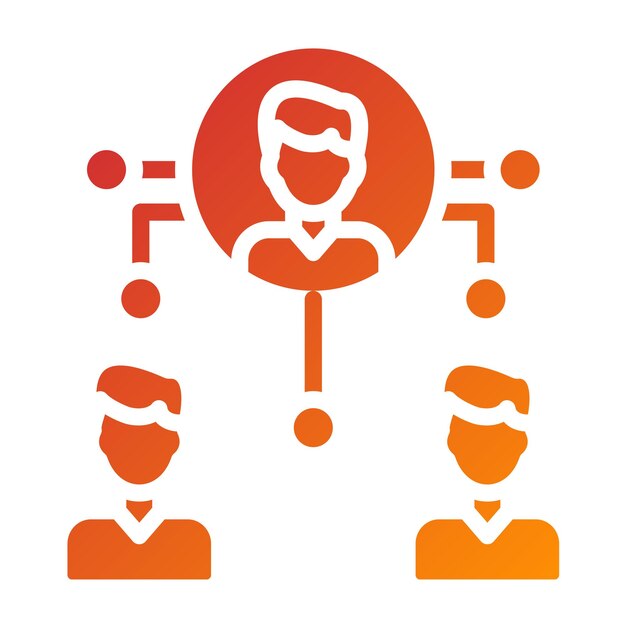 Estilo del icono del centro de comunicación de diseño vectorial