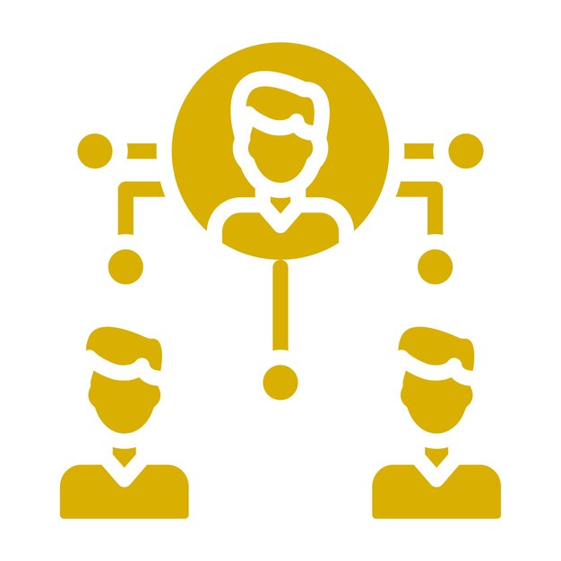 Estilo del icono del centro de comunicación de diseño vectorial