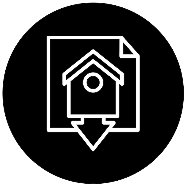 Estilo del icono del centro de elaboración de exportación de diseño vectorial