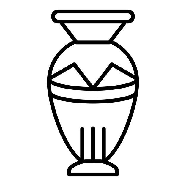Estilo del icono de la cerámica