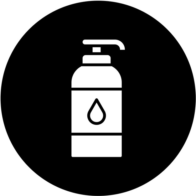 Estilo del icono del champú