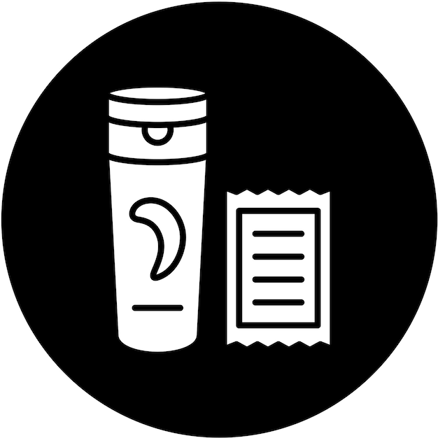 Estilo del icono del champú