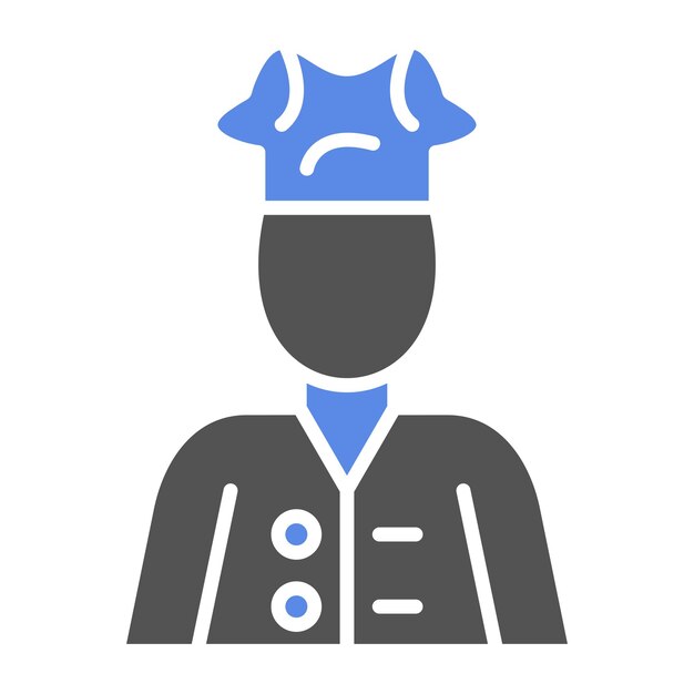 Estilo del icono del chef