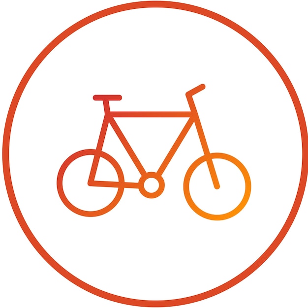 Estilo del icono del ciclo de diseño vectorial