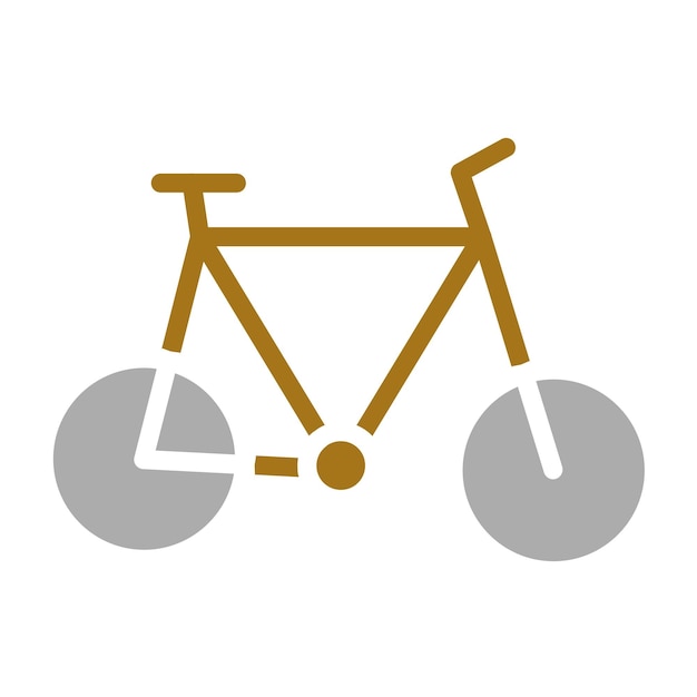 Estilo del icono del ciclo de diseño vectorial