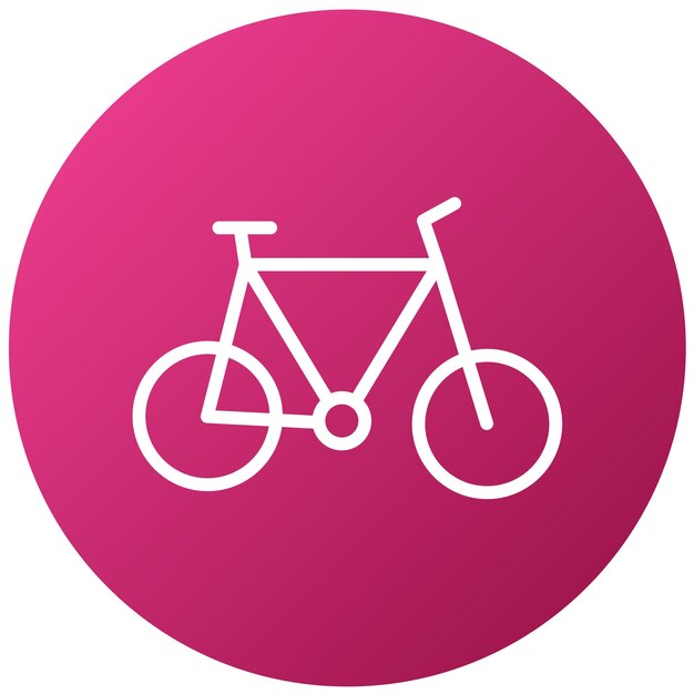 Estilo del icono del ciclo de diseño vectorial