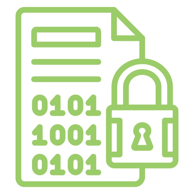 Estilo del icono de cifrado de archivos