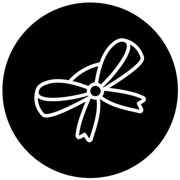Estilo del icono de la cinta de diseño vectorial