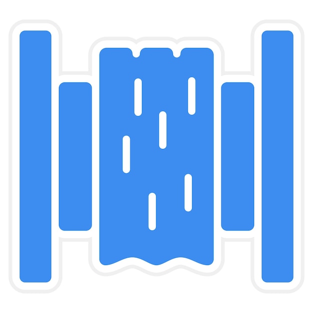 Estilo del icono de la cinta de fontanero