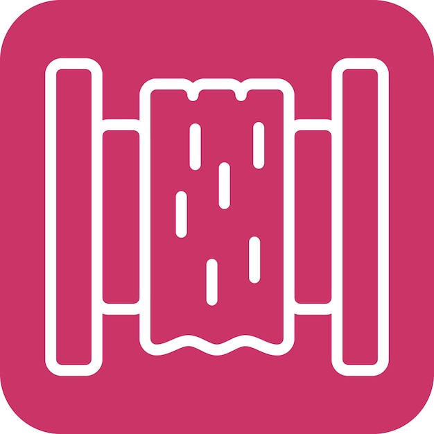 Estilo del icono de la cinta de fontanero