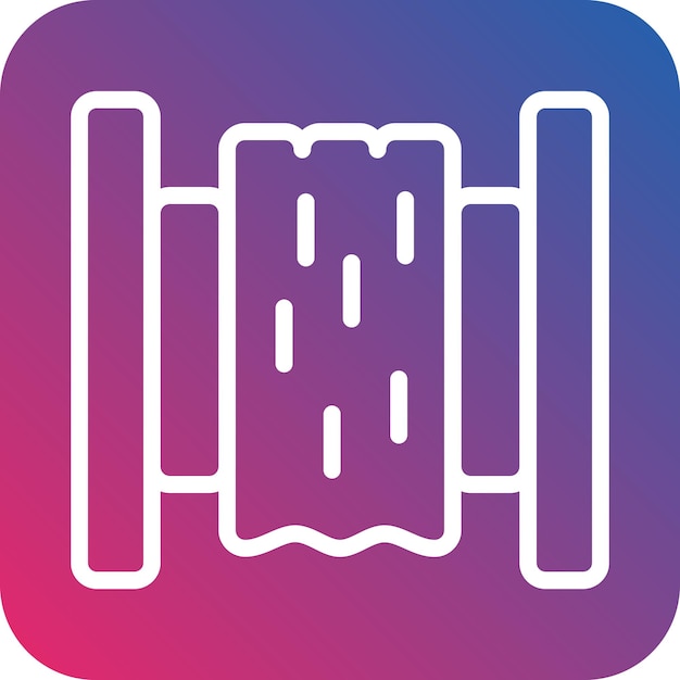 Estilo del icono de la cinta de fontanero