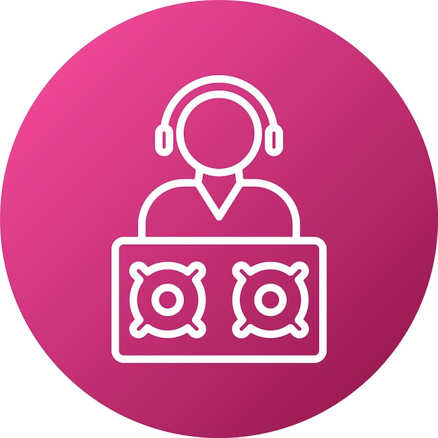 Estilo del icono de la cinta transportadora de diseño vectorial