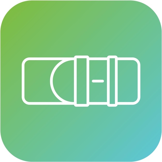Estilo del icono del cinturón de elevación de diseño vectorial