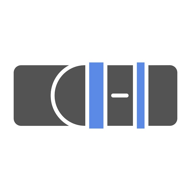 Estilo del icono del cinturón de elevación de diseño vectorial