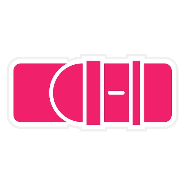 Estilo del icono del cinturón de elevación de diseño vectorial