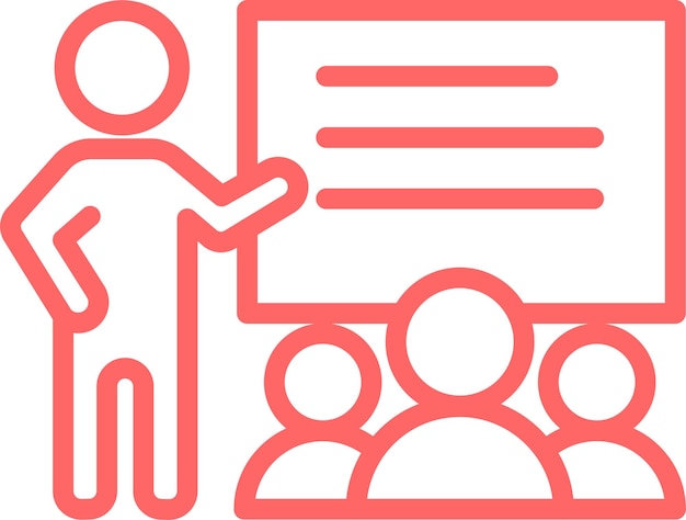 Estilo del icono de la clase de diseño vectorial