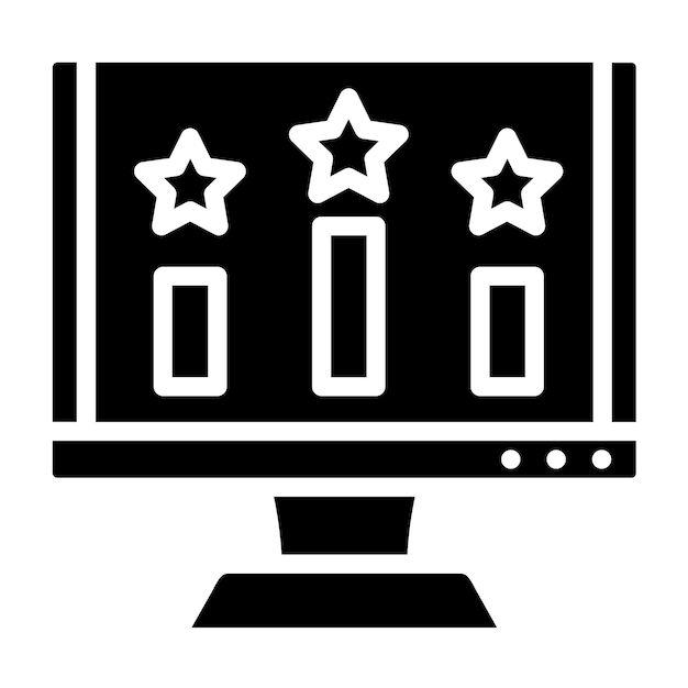 Estilo del icono de clasificación del diseño vectorial