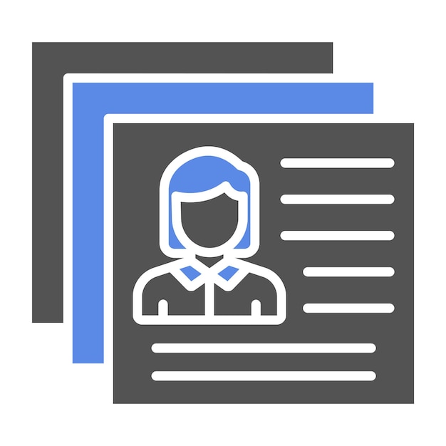 Estilo de icono del cliente de diseño vectorial