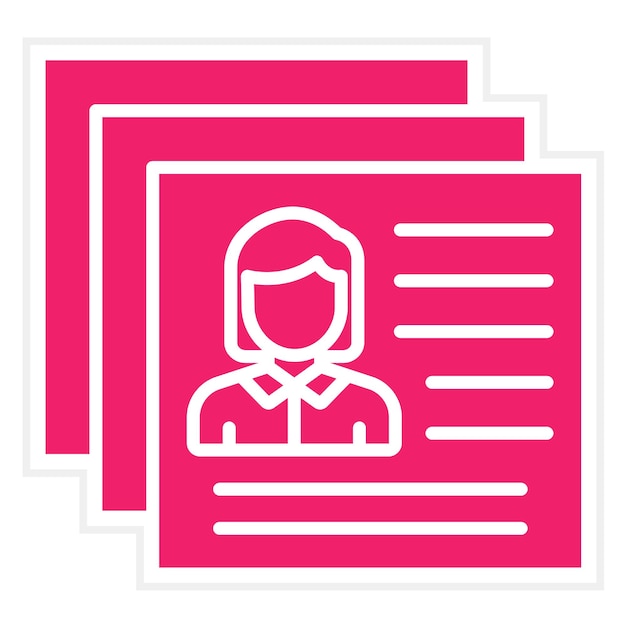 Estilo de icono del cliente de diseño vectorial