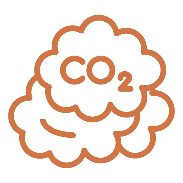Estilo del icono de CO2
