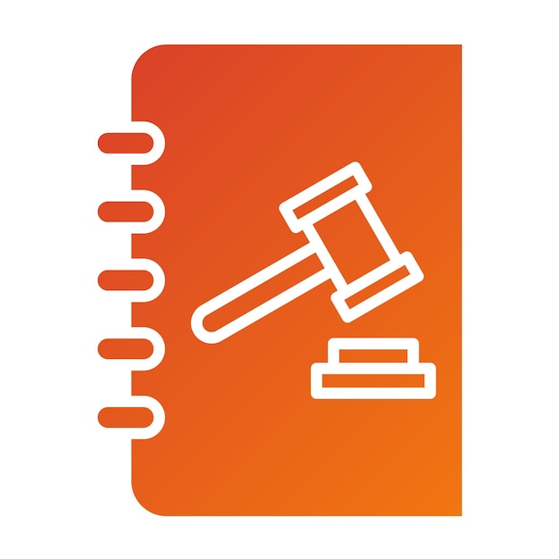 Estilo del icono del código de conducta del diseño vectorial