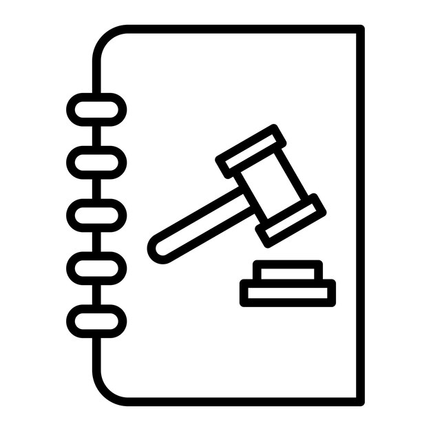 Estilo del icono del código de conducta del diseño vectorial