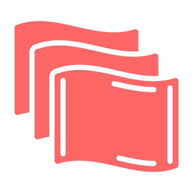 Estilo del icono del cojín de diseño vectorial