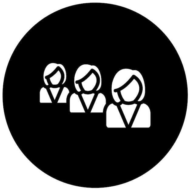 Estilo del icono de la cola de diseño vectorial