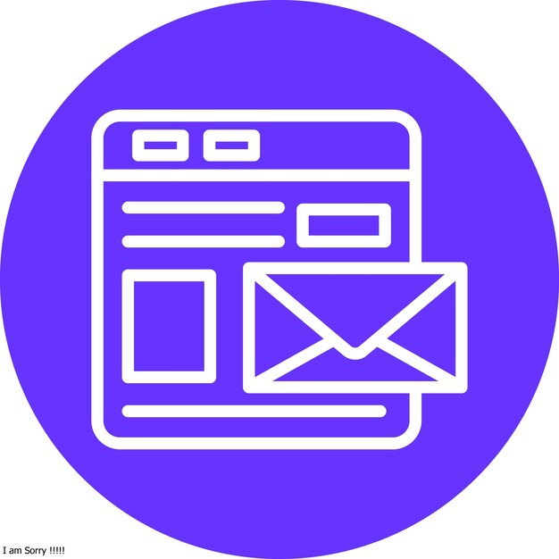 Estilo del icono colateral del diseño vectorial