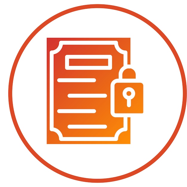 Estilo del icono colateral del diseño vectorial