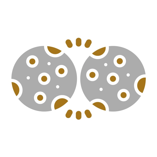 Estilo del icono de colisión de diseño vectorial