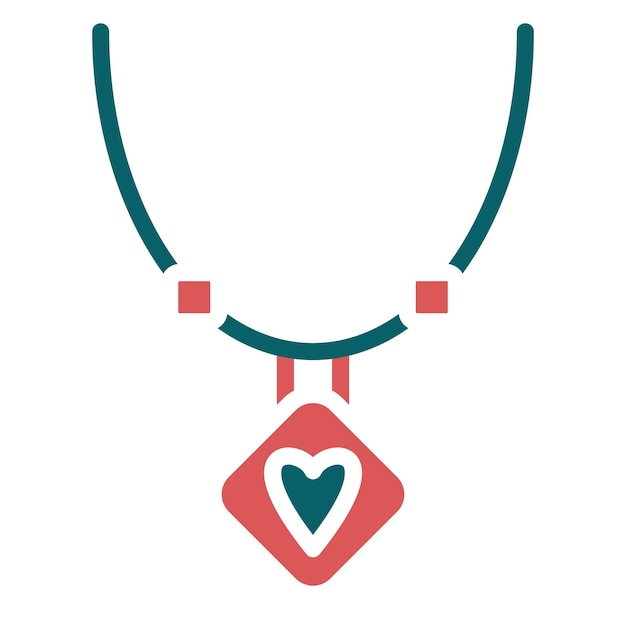 Estilo del icono del collar
