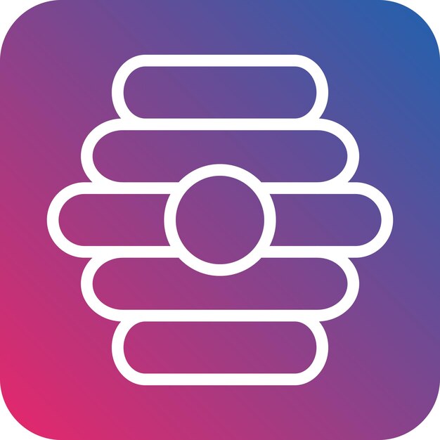 Estilo del icono de la colmena