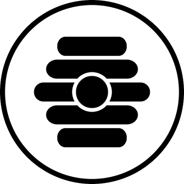 Estilo del icono de la colmena