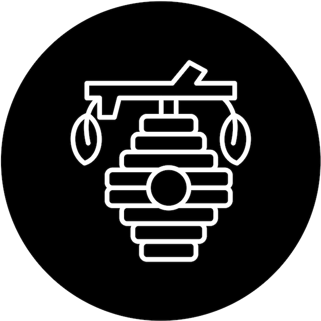 Estilo del icono de la colmena