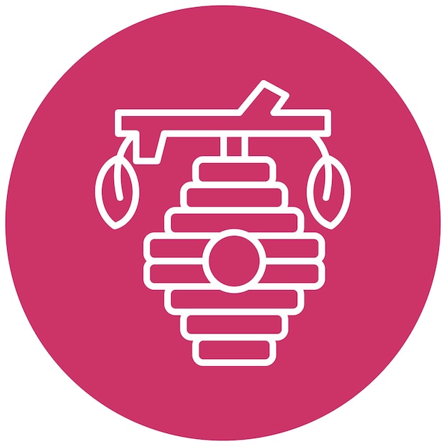 Estilo del icono de la colmena