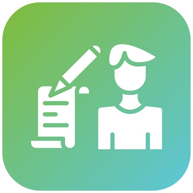 Estilo del icono de los comandos de contenido de diseño vectorial