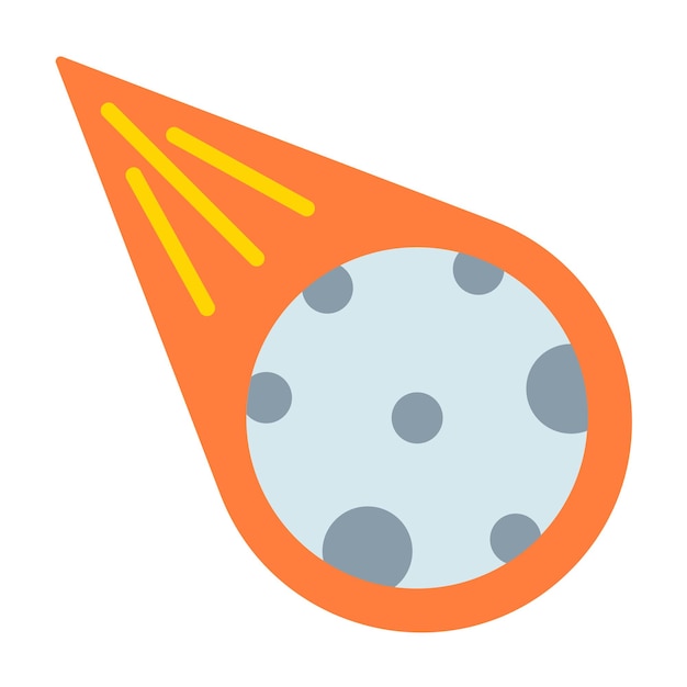 Estilo del icono del cometa