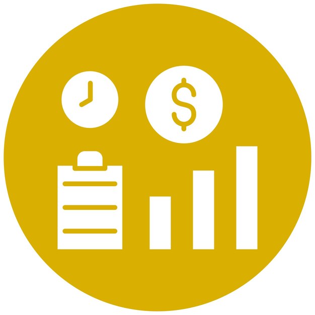 Estilo del icono de compensación de diseño vectorial