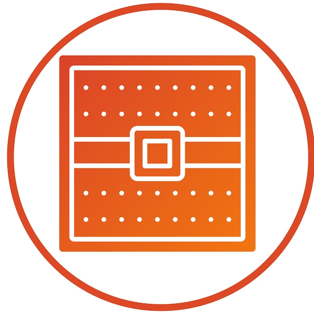 Estilo del icono de los componentes de diseño vectorial