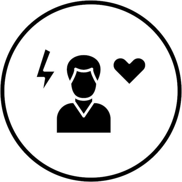 Estilo del icono del comportamiento del diseño vectorial