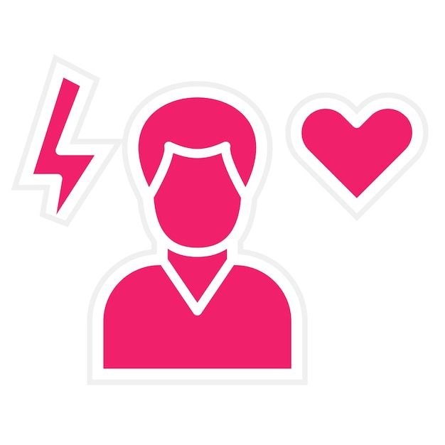 Estilo del icono del comportamiento del diseño vectorial