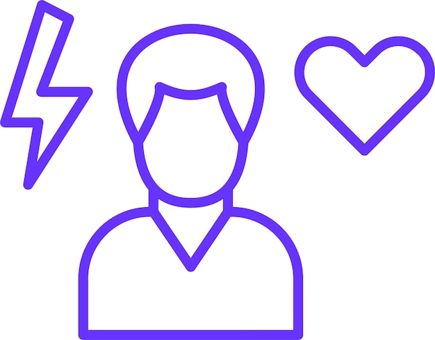 Estilo del icono del comportamiento del diseño vectorial